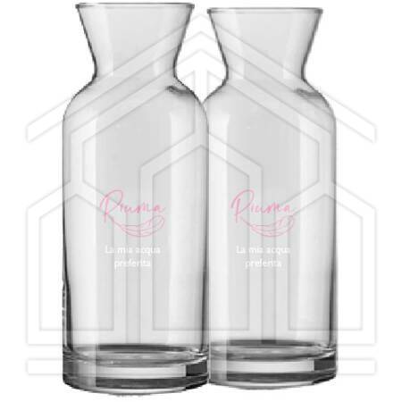 CARAFFA "LA MIA ACQUA" 0,69lt/ CADAUNO 2 PEZZI