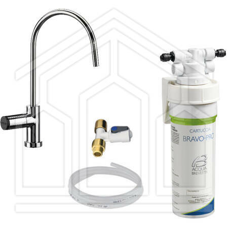 KIT BRAVO PRO AFFINATORE ACQUA CON RUBINETTO 1 VIA