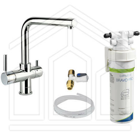 KIT BRAVO-PRO 2 AFFINATORE ACQUA CON RUBINETTO 3 VIE