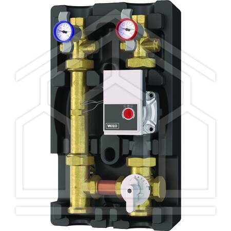 R586R GRUPPO PREMONTATO ø1.1/2"Mx1"F CON CIRCOLATORE E MISCELATORE R296