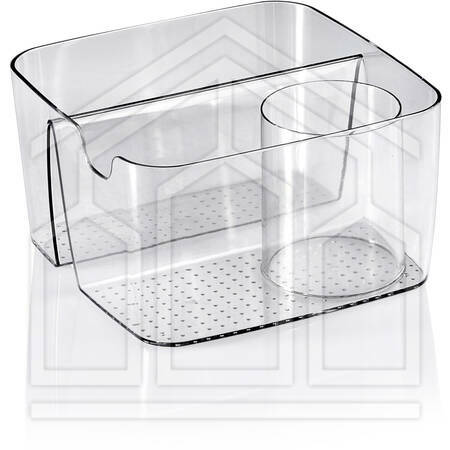 TABLE CONTAINER CONTENITORE ALTO TRASPARENTE