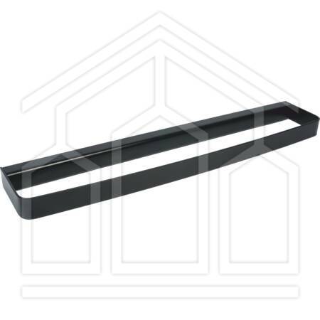 25 BLACK PORTA ASCIUGAMANI DA 45 cm NERO OPACO